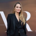 Angelina Jolie Puts a Festive Twist on the Holiday Suit