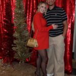 Pregnant Brittany Mahomes and husband Patrick cuddle up for Chiefs holiday party: ‘Very merry’