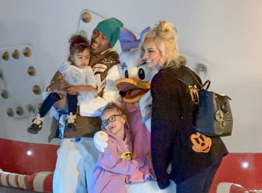 Dad of 12 Nick Cannon and Alyssa Scott celebrate daughter Halo’s 2nd birthday at Disneyland