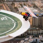 Pilot makes history after landing on top of a 56-story hotel