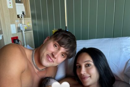 OnlyFans star Scarlet Vas ‘finally’ welcomes ‘Christmas miracle’ baby with stepbrother Tayo Ricci