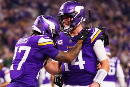 Darnold greeted by Vikings ‘mayhem’ after key win