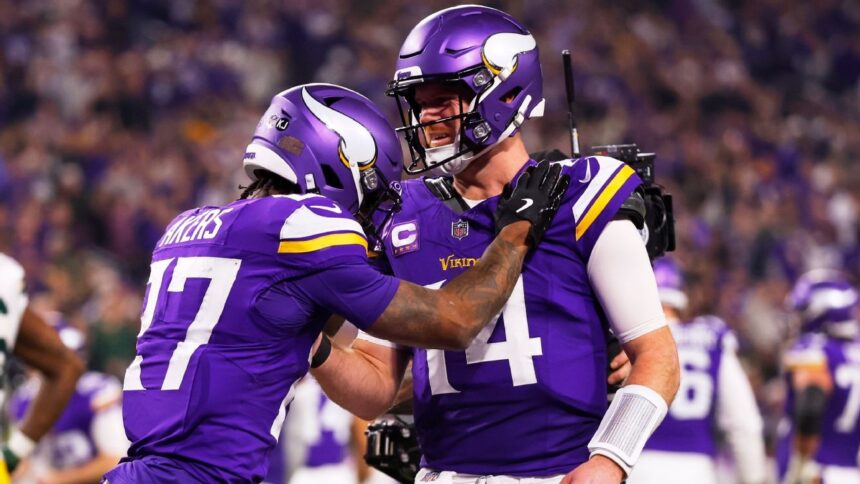 Darnold greeted by Vikings ‘mayhem’ after key win