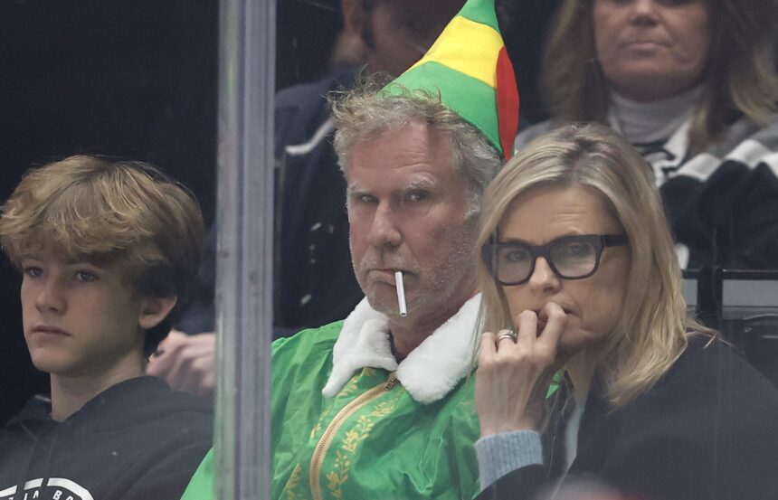 Will Ferrell Dresses Up as Buddy the Elf With a Cigarette, Tells Reporter ‘It Was a Tough Holiday Season’