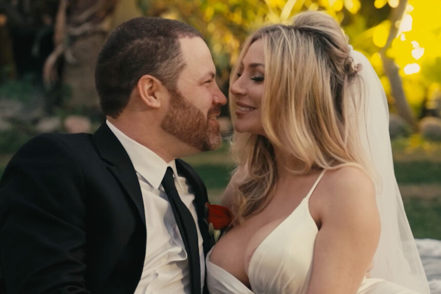 Watch Courtney Stodden marry husband Jared Safier in intimate wedding video