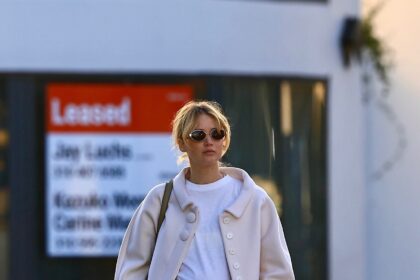 Jennifer Lawrence’s Baby-Girl Jacket Is a 2025 Coat Collection Must