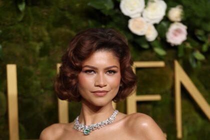 Zendaya sparks Tom Holland engagement rumors with diamond ring on Golden Globes 2025 red carpet