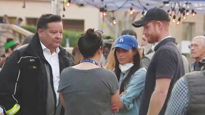 Prince Harry, Meghan Markle spotted helping LA wildfire victims after opening Montecito home to evacuees