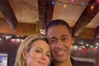 T.J. Holmes, Amy Robach defend David Muir after he’s bashed for reporting on LA wildfires with pinned jacket