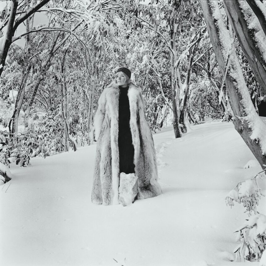 From the Archives: A 1969 Winter Fashion Shoot of Veruschka von Lehndorff