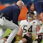 Notre Dame LT Knapp ruled out for CFP title tilt