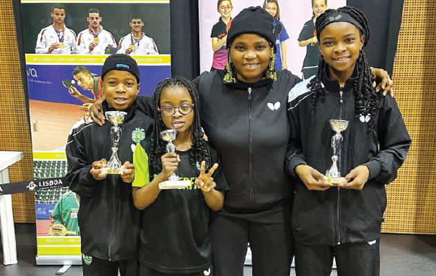 Aruna’s kids shine in Portuguese table tennis tourney