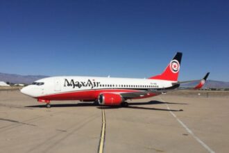 Max Air plane suffers tyre burst in Kano