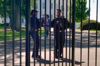 Toddler crawls through White House fence, prompts Secret Service response