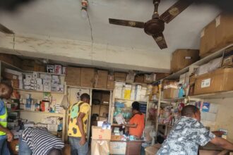 PICTORIAL: NAFDAC seals 3,000 shops in Lagos, seizes 12 truckloads of fake drugs