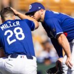 Dodgers’ Miller has no fracture after liner scare