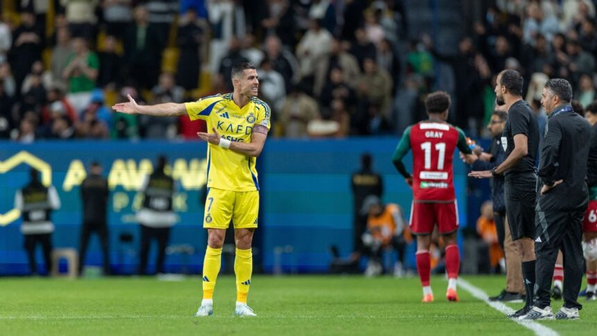 Ronaldo rages over Durán red in Al Nassr loss