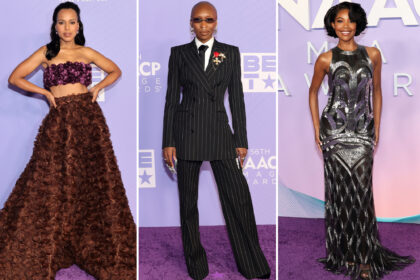 The best looks from the 2025 NAACP Image Awards: Kerry Washington, Cynthia Erivo and more