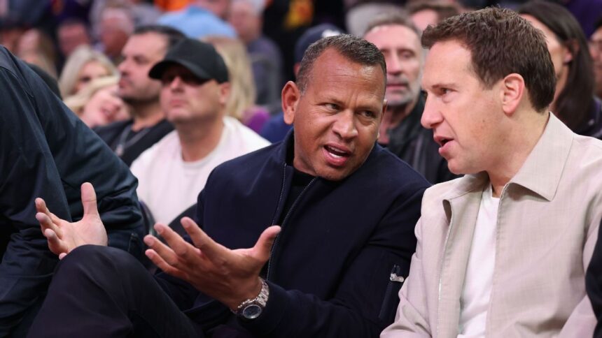 A-Rod sinks half-court shot, wins $10K for fan