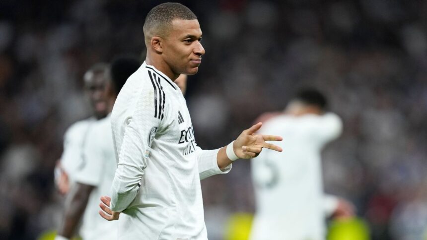 Mbappé out for Real Madrid after having tooth out