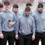 Jackets, Wings honor Gaudreaus at Ohio Stadium