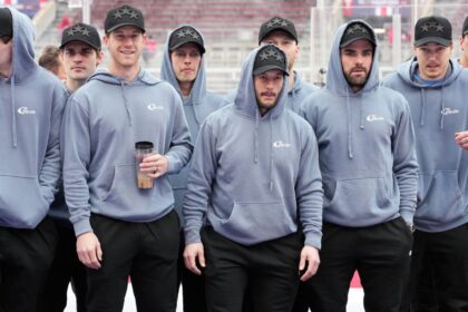 Jackets, Wings honor Gaudreaus at Ohio Stadium