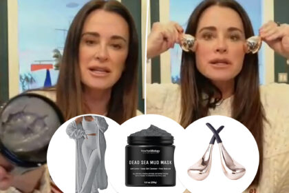 Kyle Richards shares her essentials for a ‘cozy night in’: Cryo sticks, candles, a mud mask and more