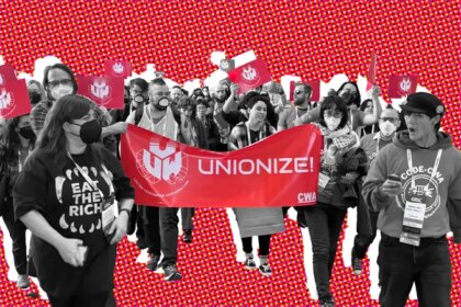 ‘We have way more power than any corporation:’ Union workers call on developers to fight for their future