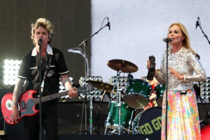 Billie Joe Armstrong Joins The Go-Go’s for ‘Head Over Heels’ at Coachella 2025