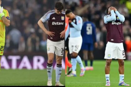 Aston Villa 3-2 PSG (Agg: 4-5): Villa fall just short as PSG survive semi-final scare