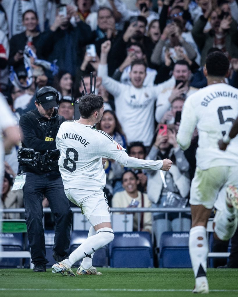 UCL: Valverde start in Real Madrid midfield, Arsenal line-up unchanged