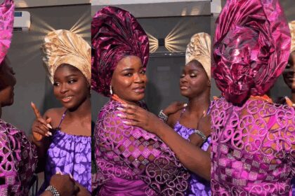 “Mummy, you know how much I paid for this makeup” – Bride shares how she stopped her mum from crying while creating content on her wedding day (WATCH)