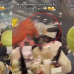 Man triggers debate online after splurging $100 on a watermelon