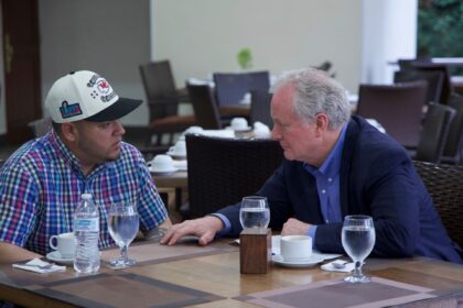 US Senator meets wrongly deported migrant Abrego Garcia in El Salvador