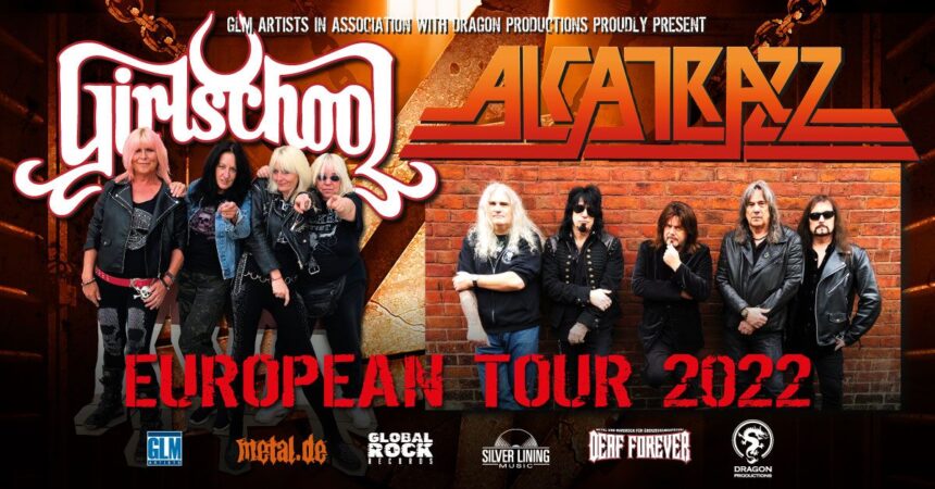 Gira española en septiembre de Girlschool y Alcatrazz