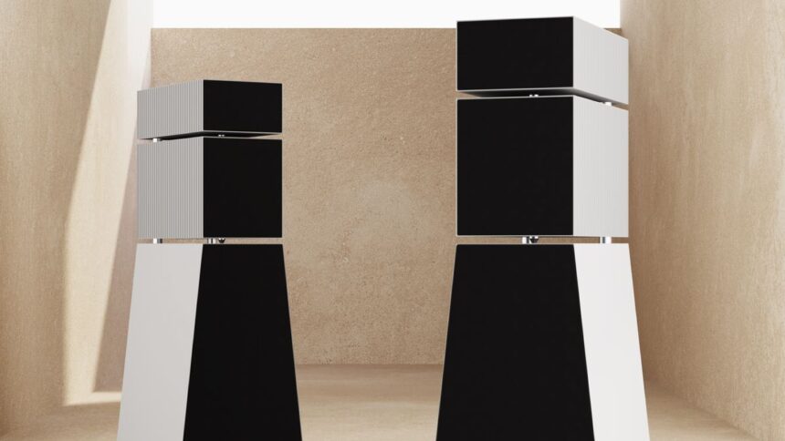 These heavyweight luxury speakers look like Doctor Who villains, but they promise a heavenly audio experience