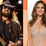 Billy Ray Cyrus & Elizabeth Hurley Share a Kiss in Instagram Easter Photo