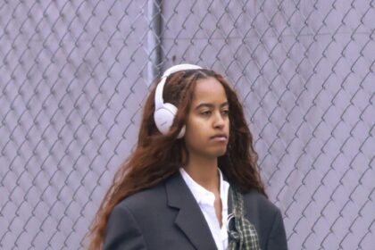 Malia Obama Takes the Oversized Look to the Extreme