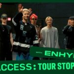ENHYPEN’s Hot Coachella Set: Exclusive Behind the Scenes Tour Stop | All Access | Billboard News