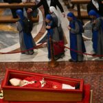 Thousands more queue to see Pope Francis on second day of lying in state