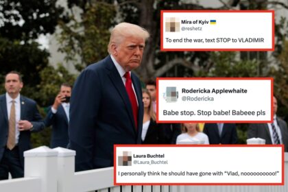 Donald Trump’s Two-Word Message To Vladimir Putin Is Now A Hilarious Meme