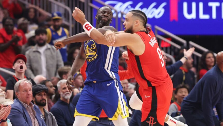 Rockets’ Brooks calls Warriors’ Green dirty player
