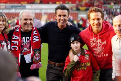‘We have so much love for them’ – Rob McElhenney hails Wrexham’s unsung heroes after Phil Parkinson’s side clinch promotion to Championship