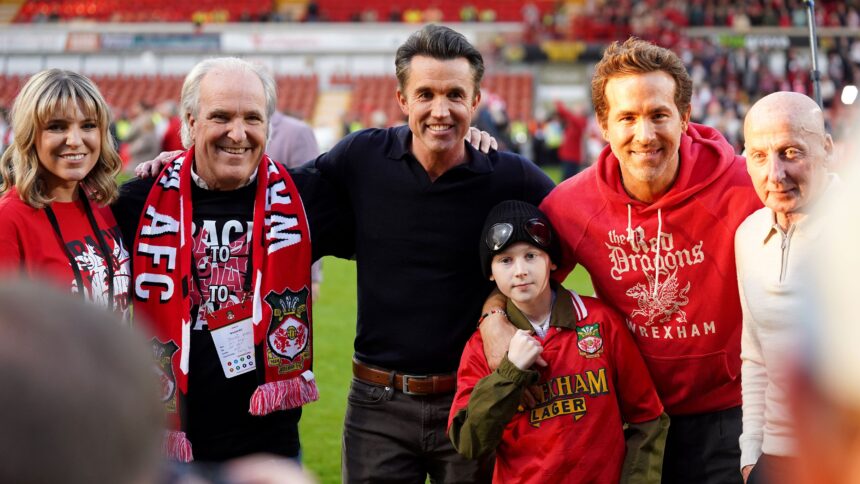 ‘We have so much love for them’ – Rob McElhenney hails Wrexham’s unsung heroes after Phil Parkinson’s side clinch promotion to Championship