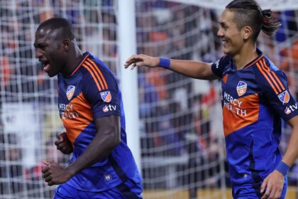 WATCH: Kevin Denkey scores ridiculous bicycle kick to secure FC Cincinnati victory over Sporting Kansas City