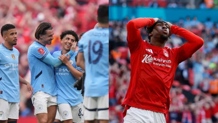 Manchester City reach third consecutive FA Cup final with comfortable win over Nottingham Forest