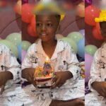 “I’ll give you next year” – Nigerian mum shares the adorable moment her 4-year-old son requested a baby sister as his birthday gift (WATCH)