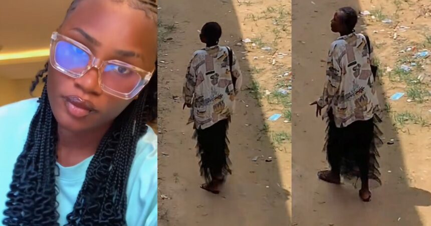 “Osato just want to cover her nakǝdness” – Lady shares how her roommate doesn’t dress to impress people (WATCH)