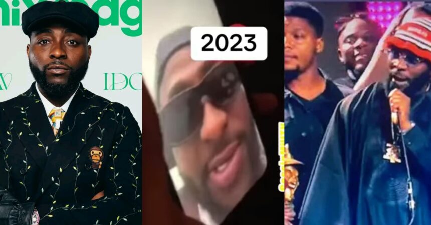 2025 Headies Awards; Old conversation between Davido and Odumodublvck emerges