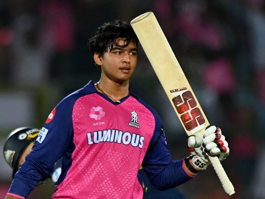 Vaibhav Suryavanshi, 14, hits second-fastest IPL century, breaks T20 record